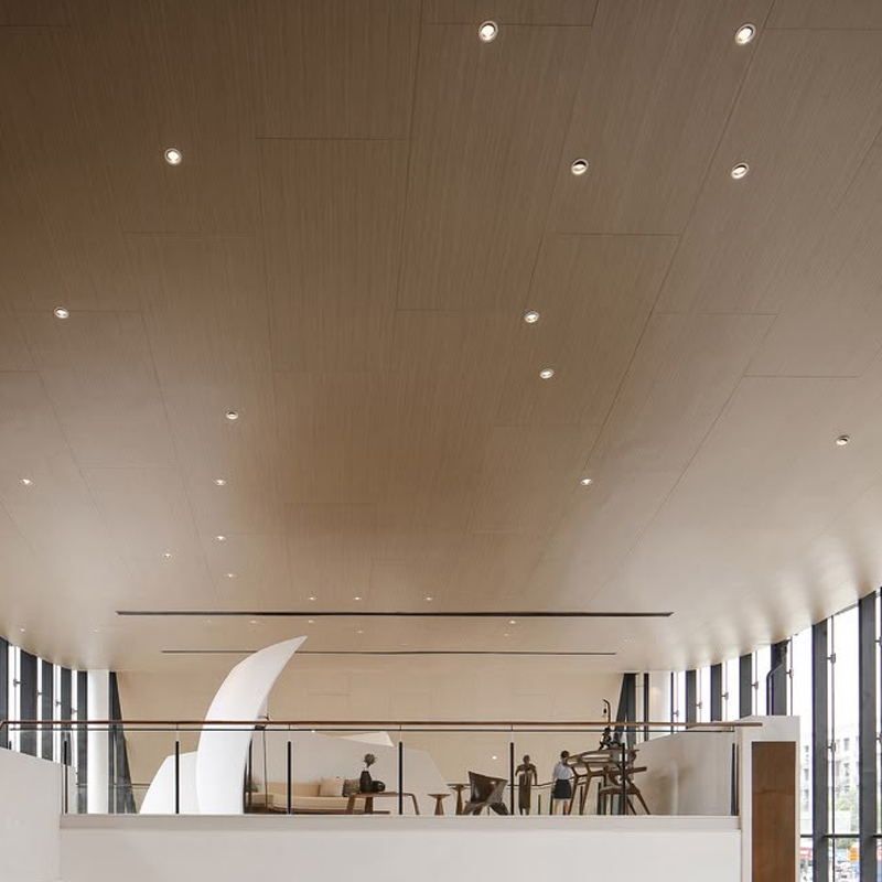 Europe High Performance Aluminum Honeycomb Panels Lightweight Fire Rated Facade Cladding for Ar