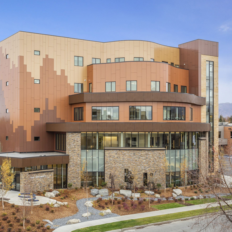 Australia High-Performance Aluminum Composite Panel ACP Fire Rated Facade Cladding for Commerci