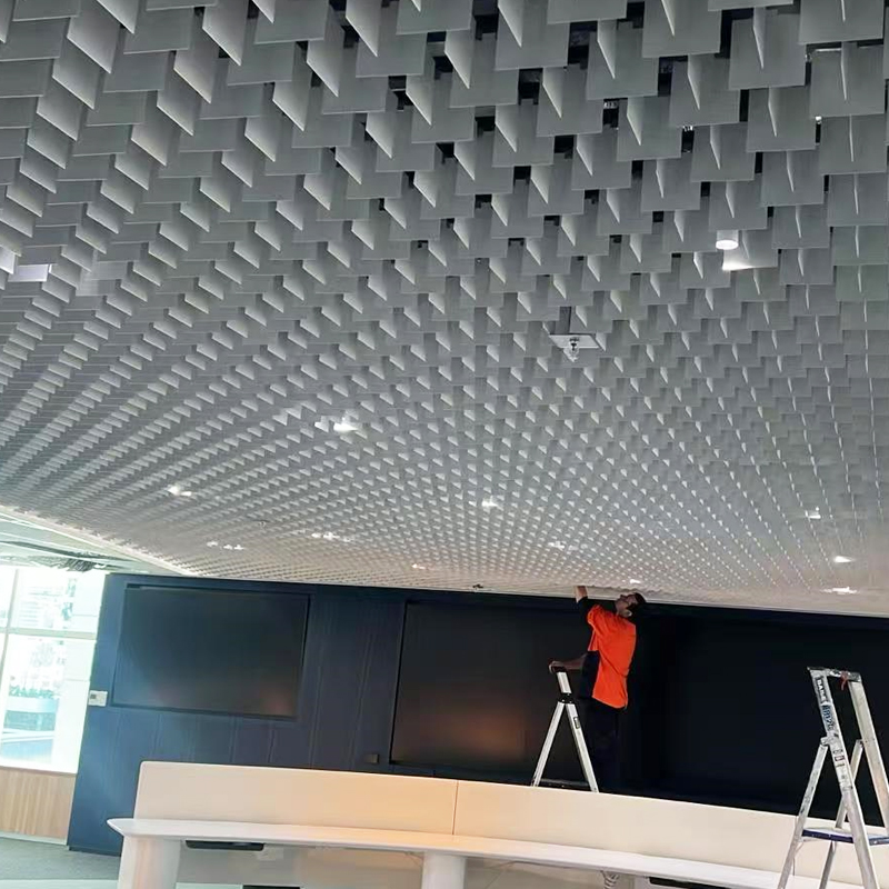 Liva Open-cell Ceiling Generic Installation