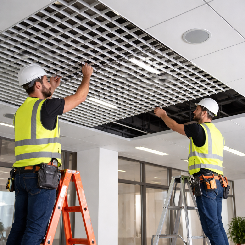 Open-cell Ceiling Installation Guide
