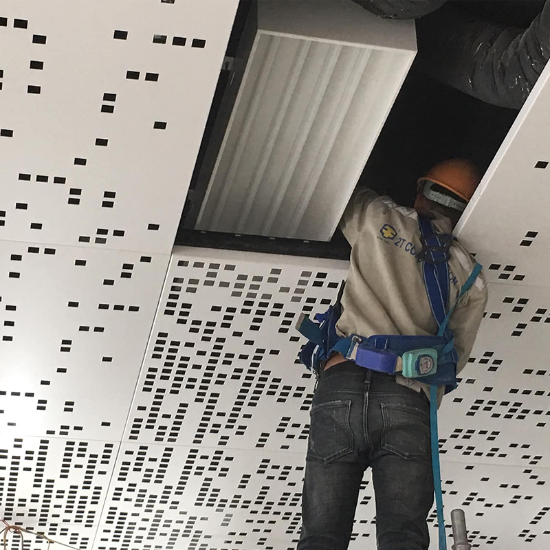 Aluminum Perforated Ceiling Installation Guide