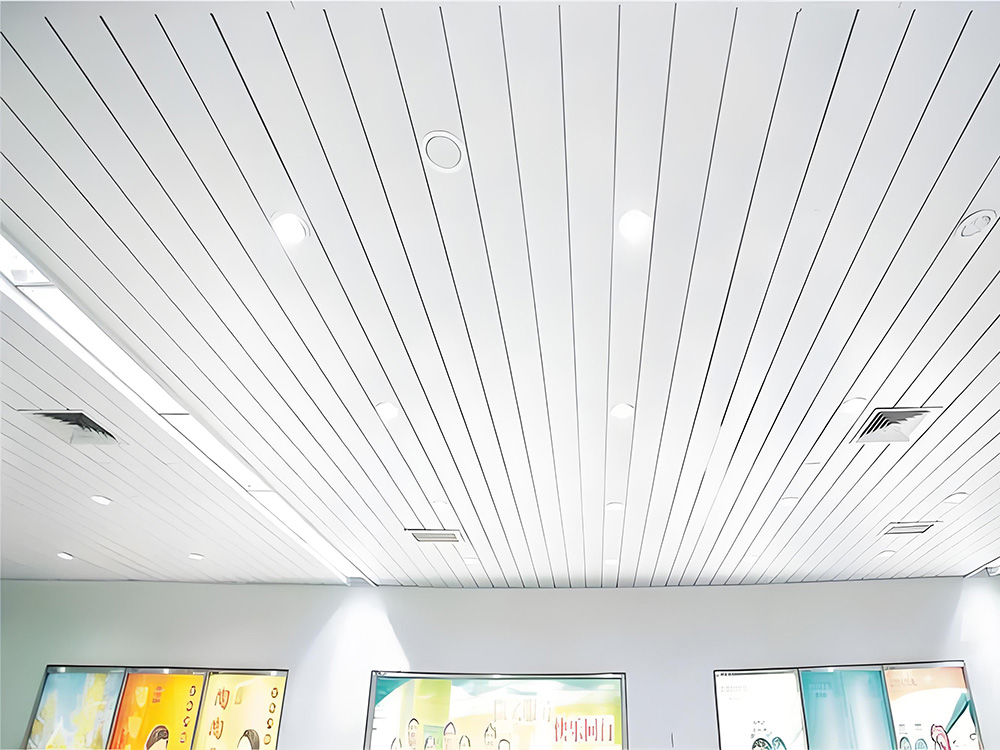 P2 S-Plank Strip Ceiling System Metal Panels Aluminum False Ceiling Panel