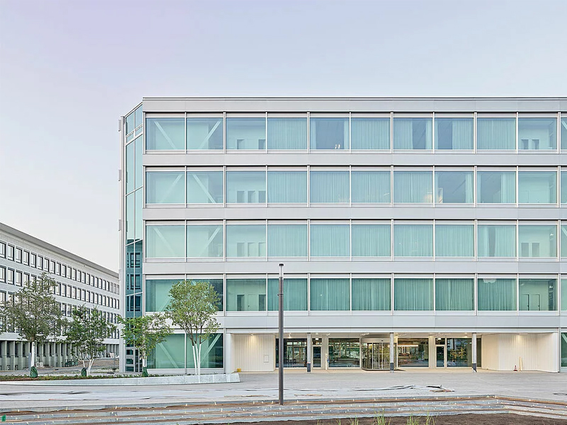 Roche FRITZ building, Grenzach-Wyhlen Metal Panel Aluminum False Ceiling
