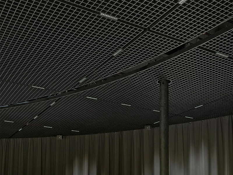 Bourse de Commerce-Pinault Collection Expanded Metal Mesh Ceiling Aluminum panels