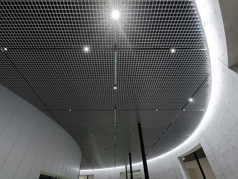 Bourse de Commerce-Pinault Collection Expanded Metal Mesh Ceiling Aluminum panels