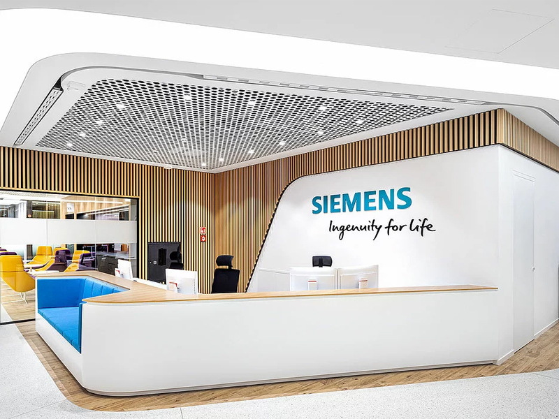Siemens Warsaw Clip-in Metal ceiling System Aluminum False Panels