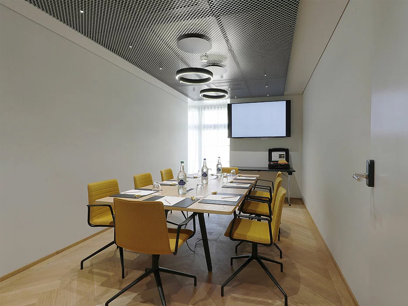Seminar rooms Hotel Bern Expanded Metal Mesh Ceiling Aluminum panels For Interior