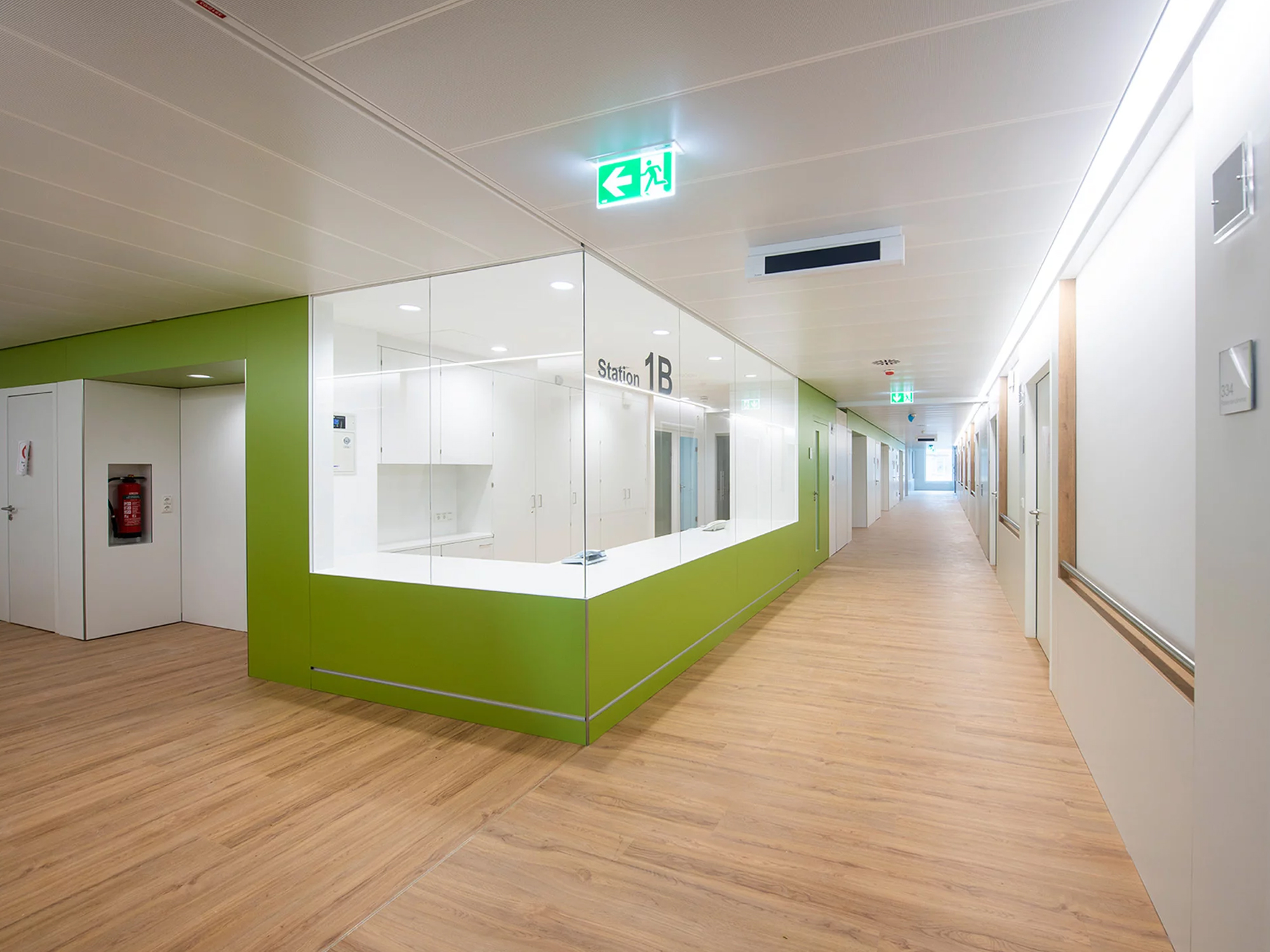 Kulmbach Clinic, Bavaria Aluminum False Panels Metal Ceiling System