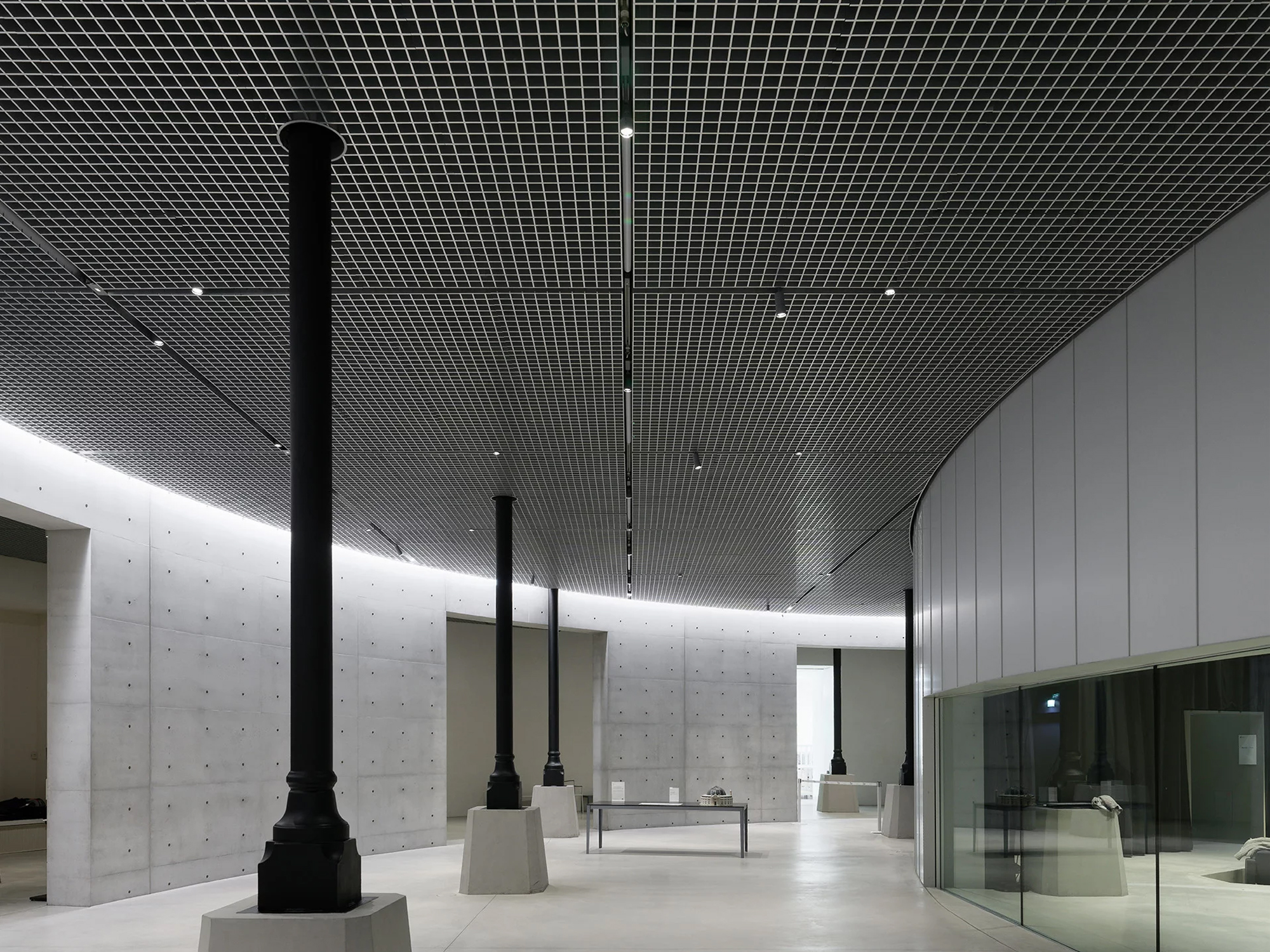 Bourse de Commerce-Pinault Collection Expanded Metal Mesh Ceiling Aluminum panels