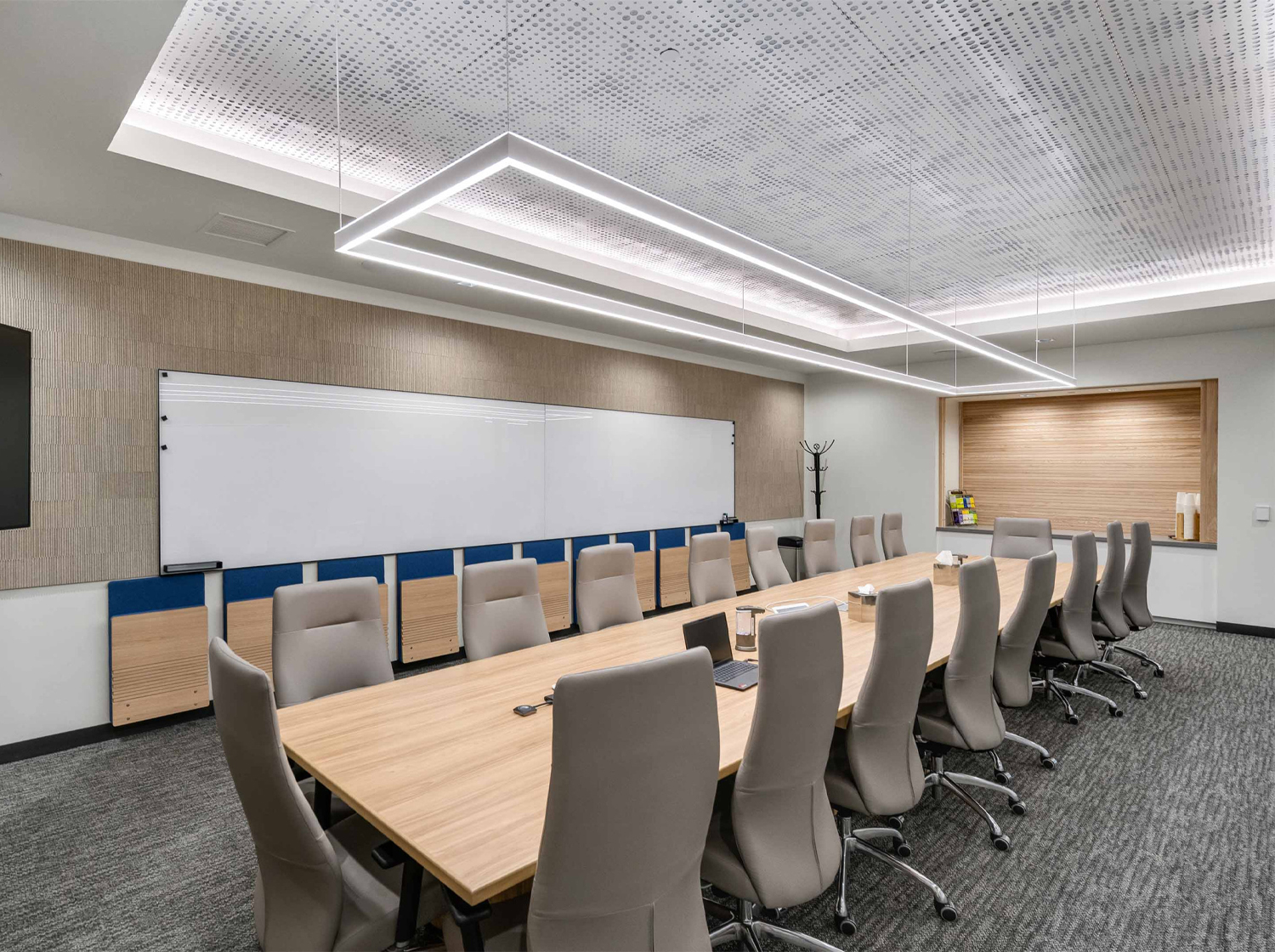 Interior decorative metal ceiling tiles perforated aluminum false panels