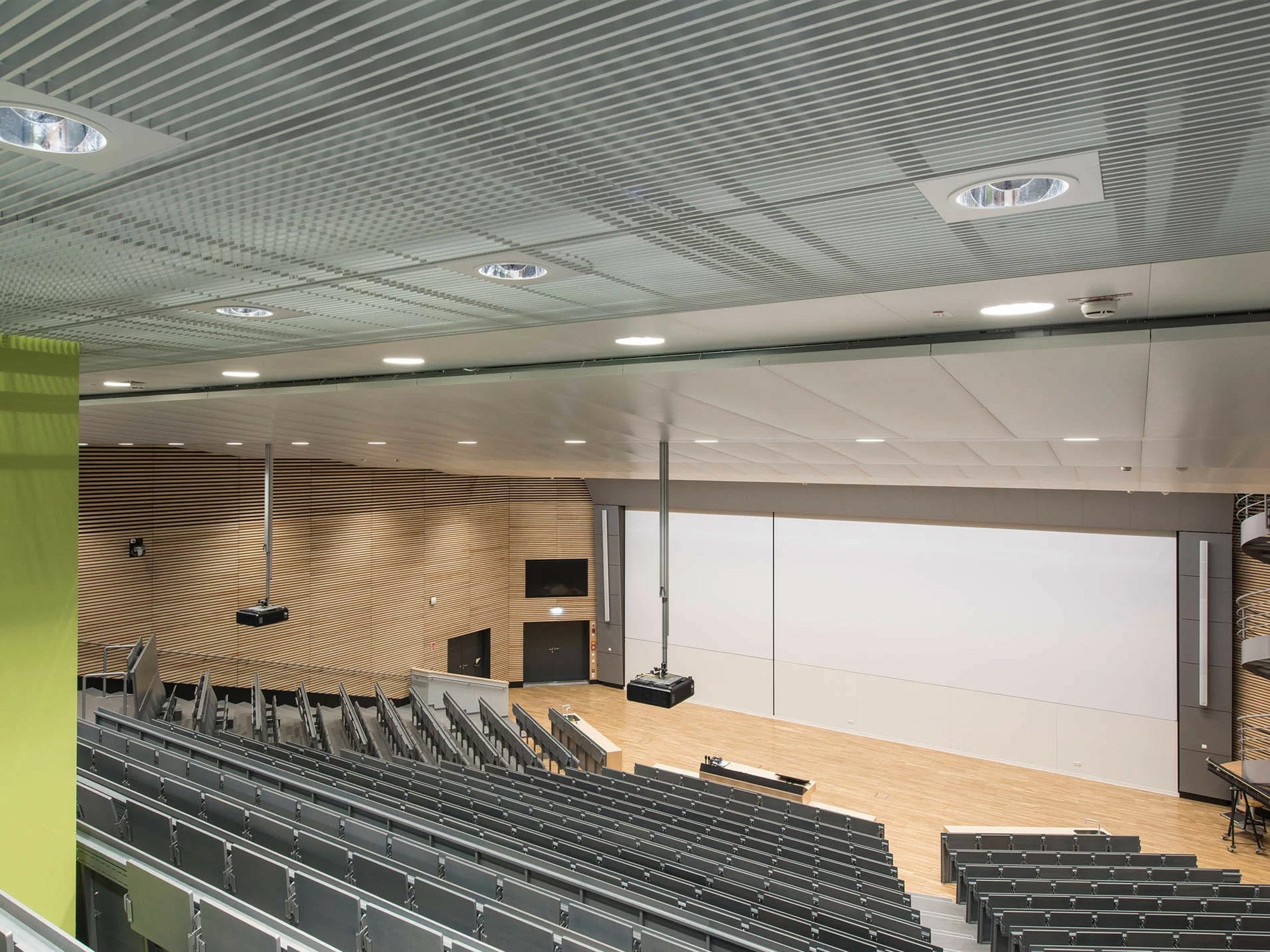 Lecture theatre University  Aluminum Metal Ceiling  False Ceiling Panel