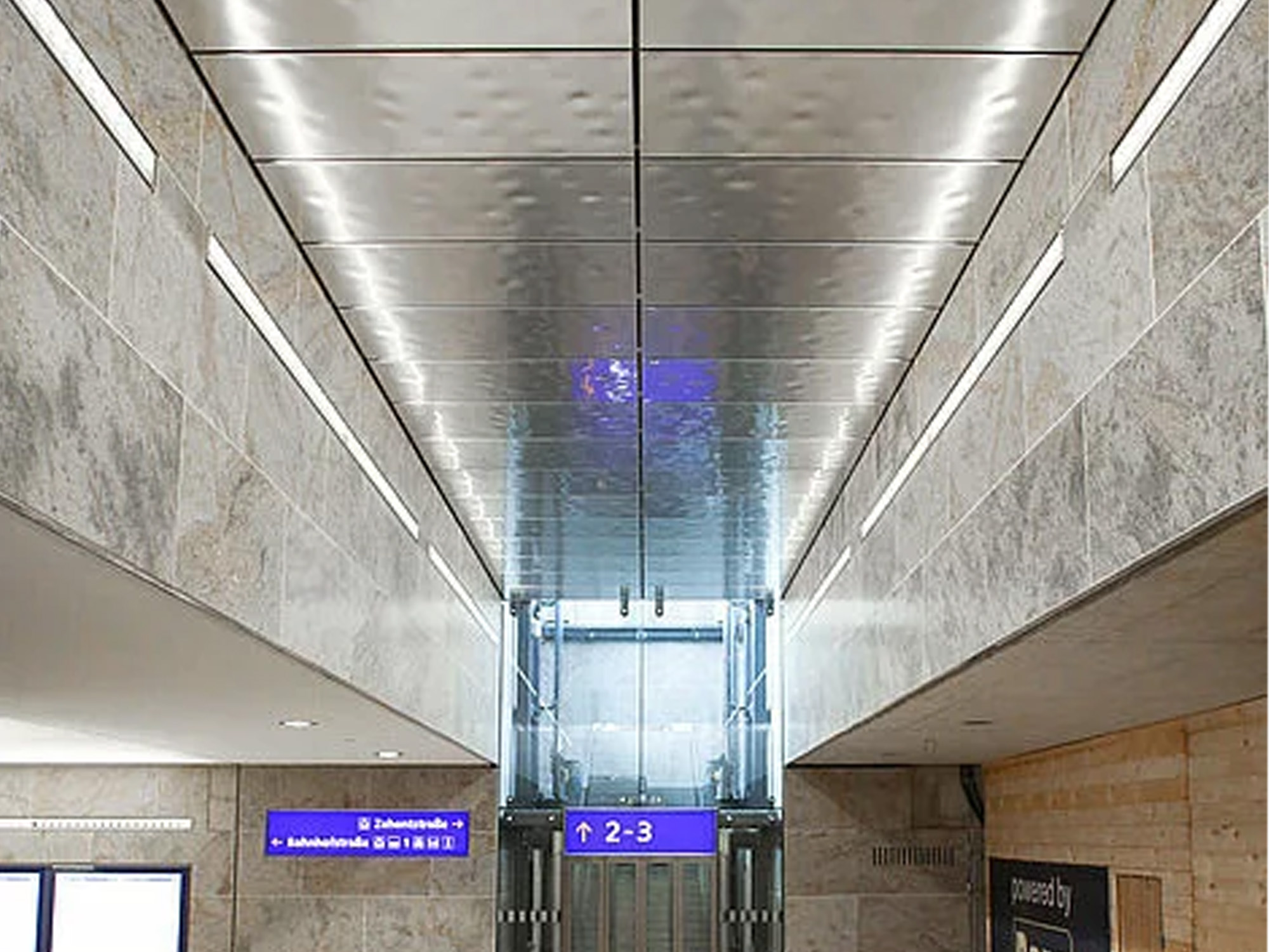 Railway Station Custom Ceiling Custom Metal Ceiling Aluminum Ceiling