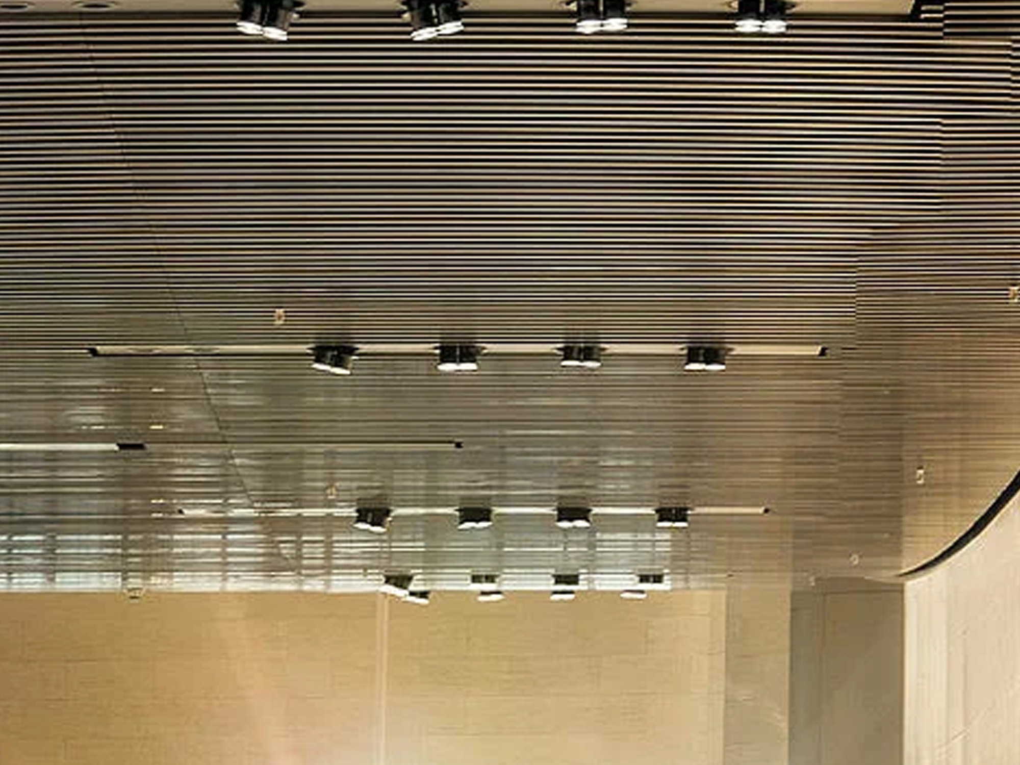 Airways  First Class Lounge Ceiling Panel Customized Ceiling Aluminum Metal Ceiling