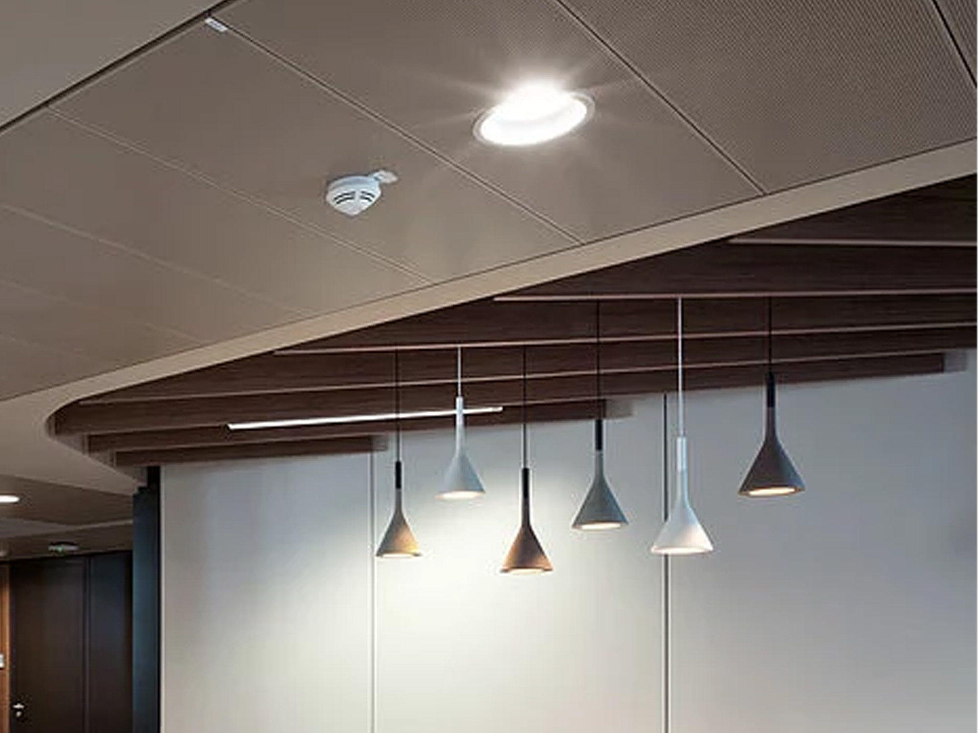  Office building METAL PANELS Aluminum Metal Ceiling Customized Ceiling