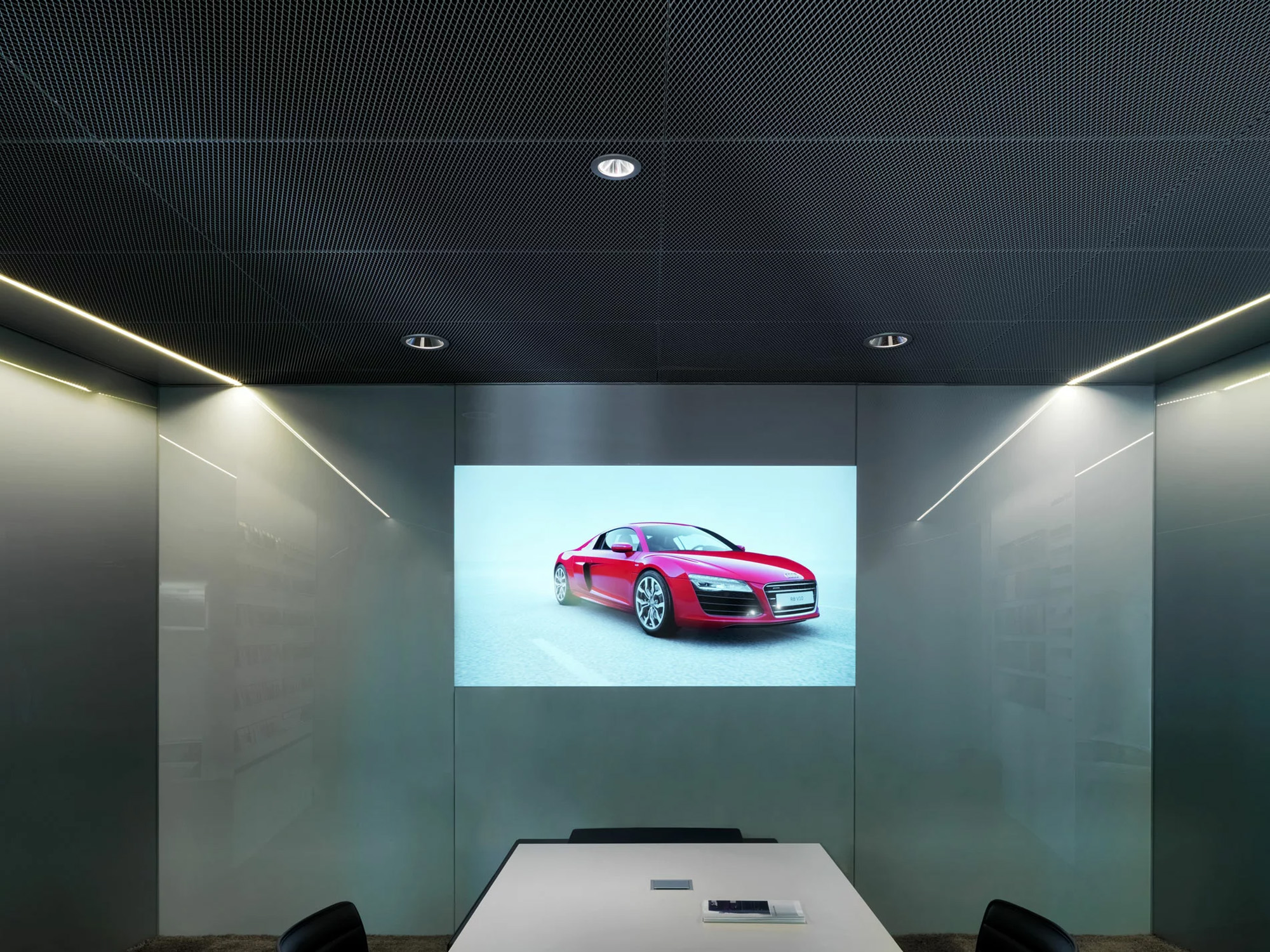 Audi Capitan METAL PANELS Metal Aluminum Ceiling Aluminum False Ceiling Panel