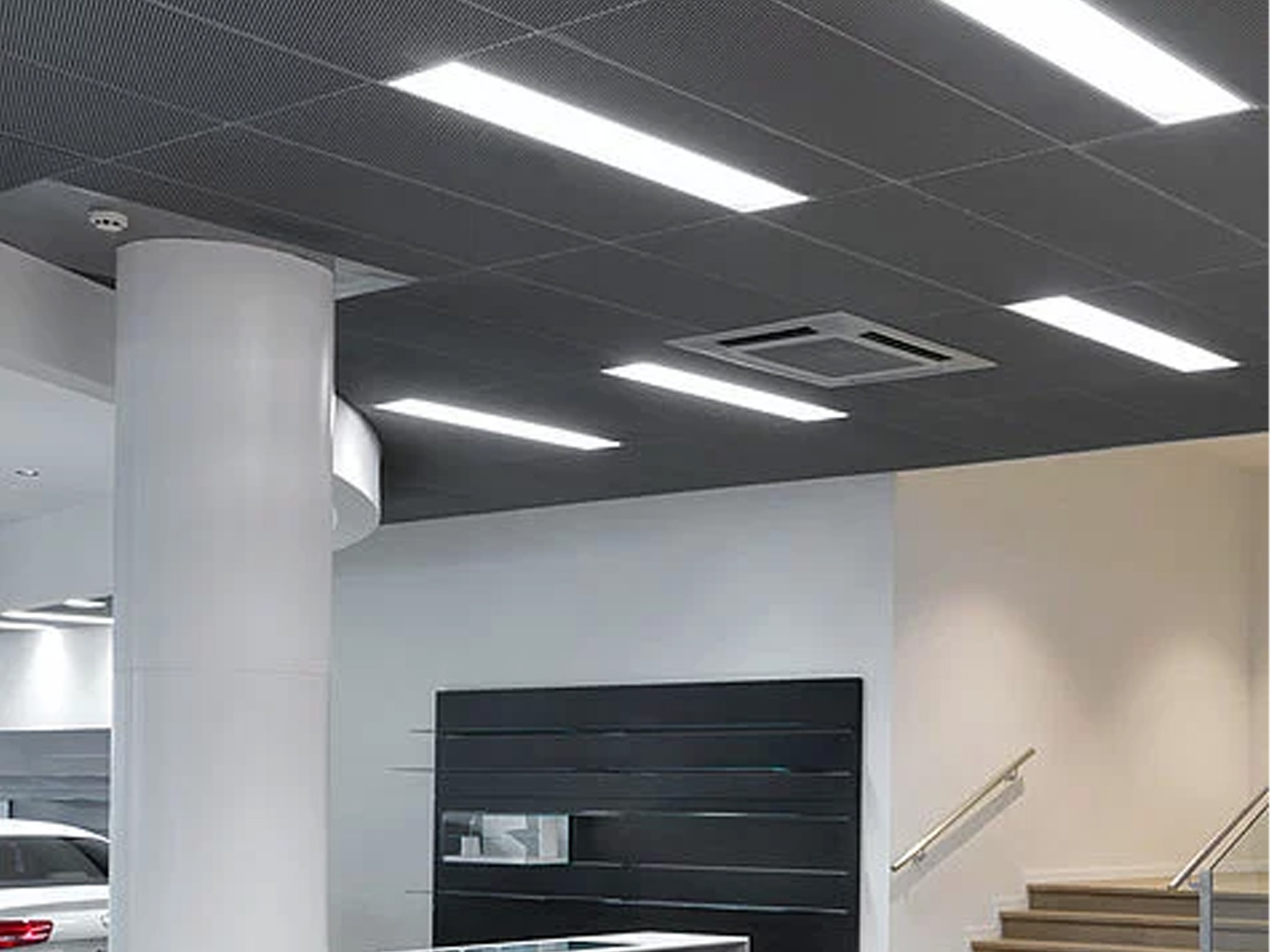 Audi Capitan METAL PANELS Metal Aluminum Ceiling Aluminum False Ceiling Panel