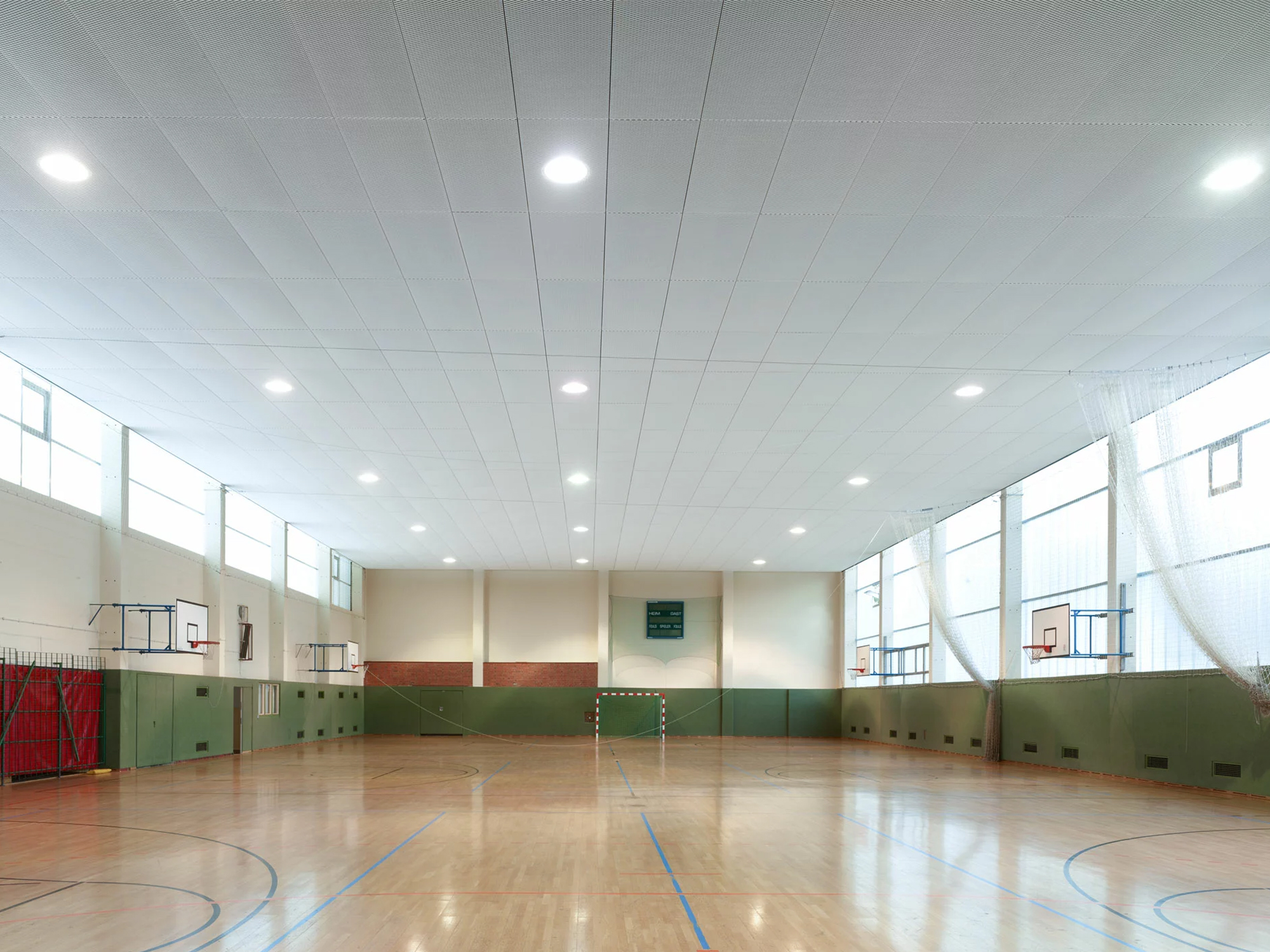 Sportforum Expanded Metal Mesh Ceiling Customized Ceiling Metal Aluminum Ceiling