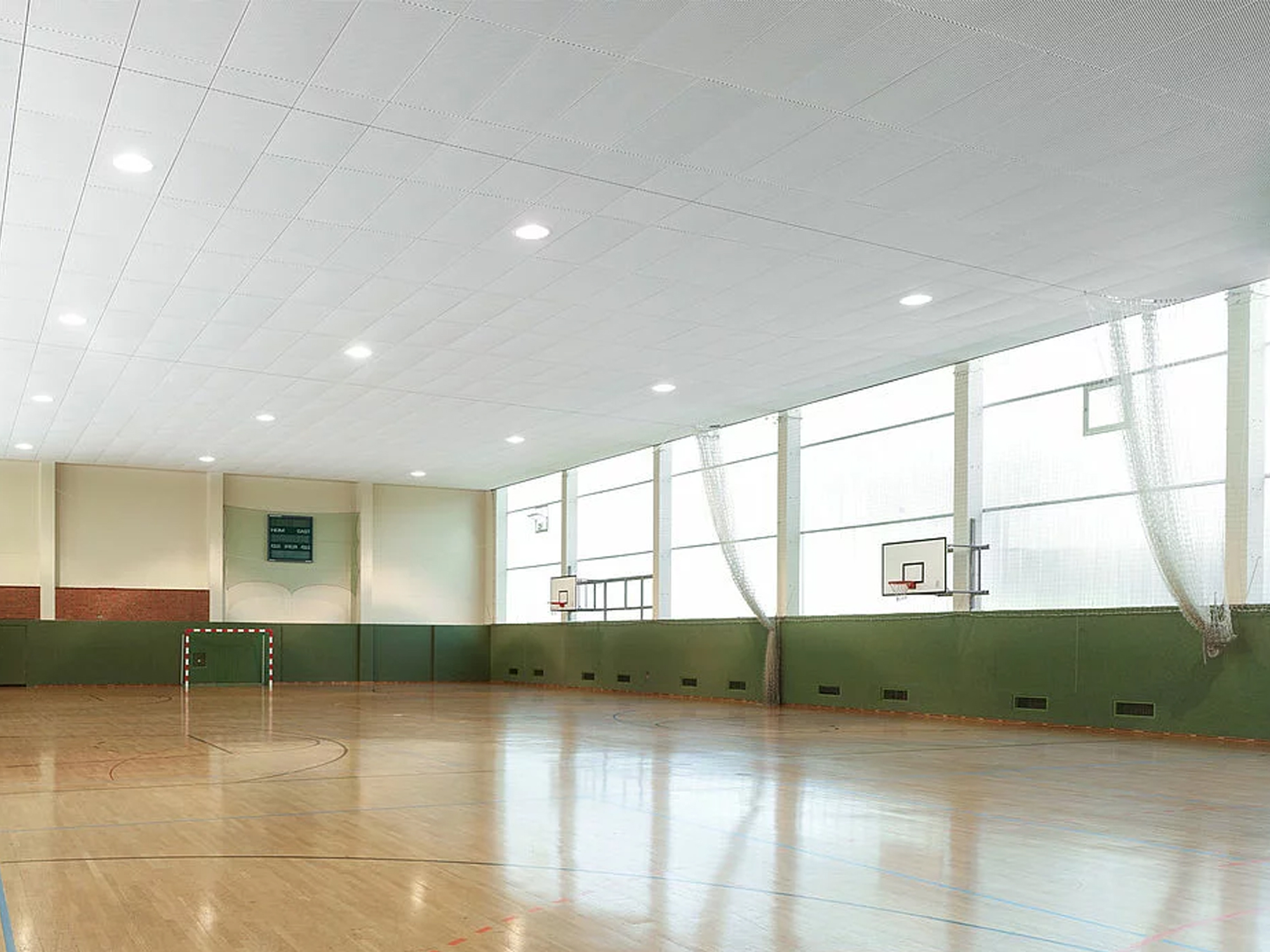 Sportforum Expanded Metal Mesh Ceiling Customized Ceiling Metal Aluminum Ceiling