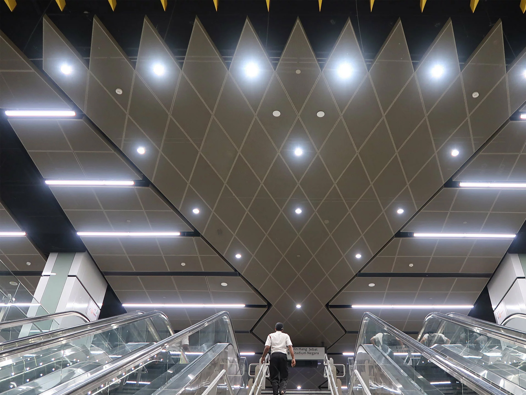 Subway stations Aluminum False Ceiling Panel Aluminum Ceiling Metal Aluminum Ceiling