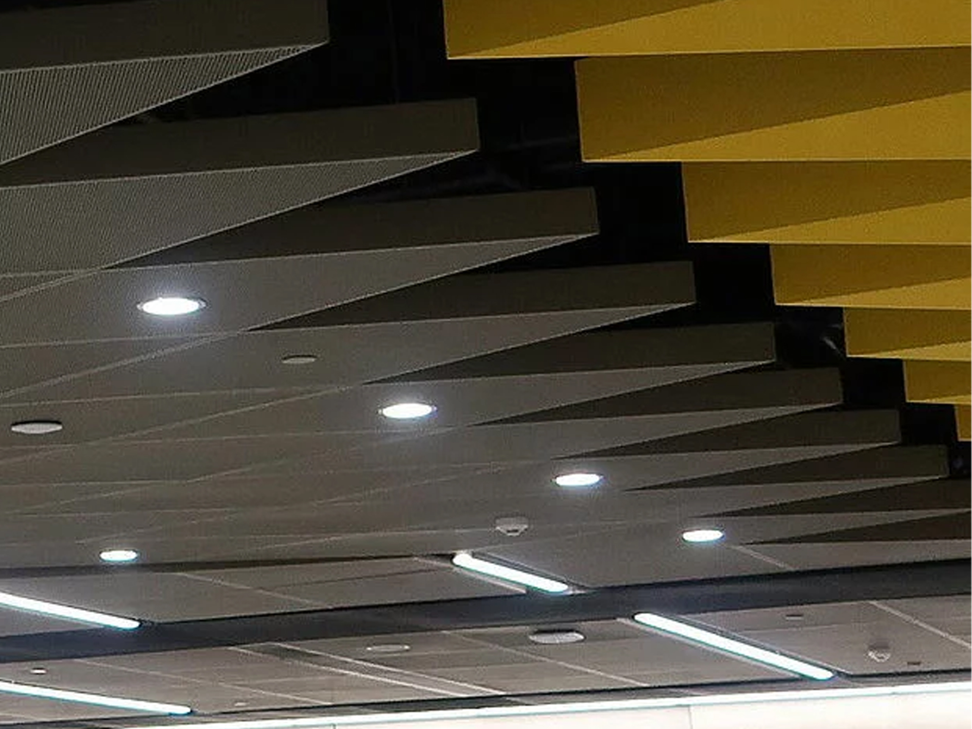 Subway stations Aluminum False Ceiling Panel Aluminum Ceiling Metal Aluminum Ceiling