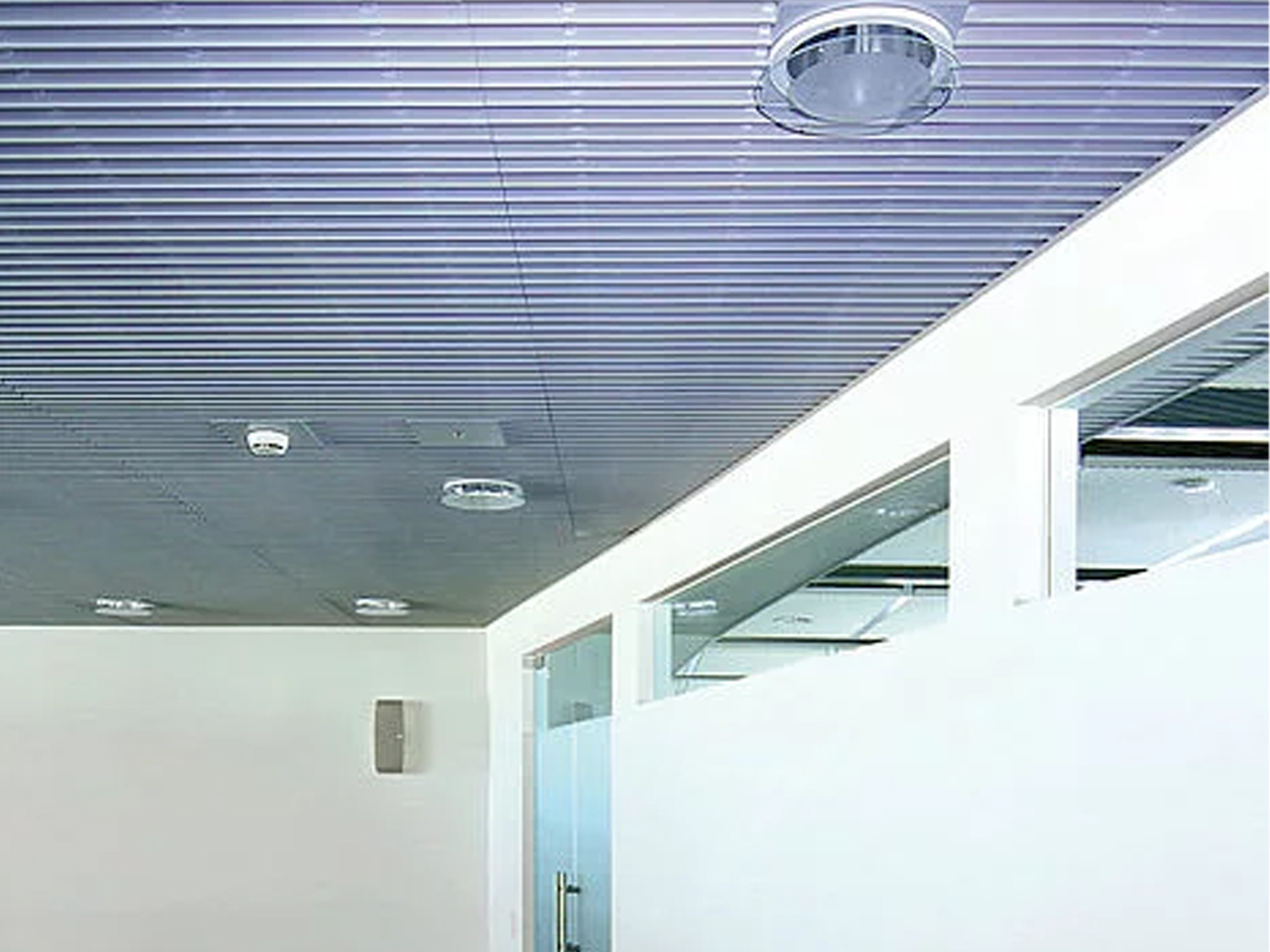 Härterei Gerster AG Open Cell Ceiling Aluminum False Ceiling Panel Aluminum Ceiling