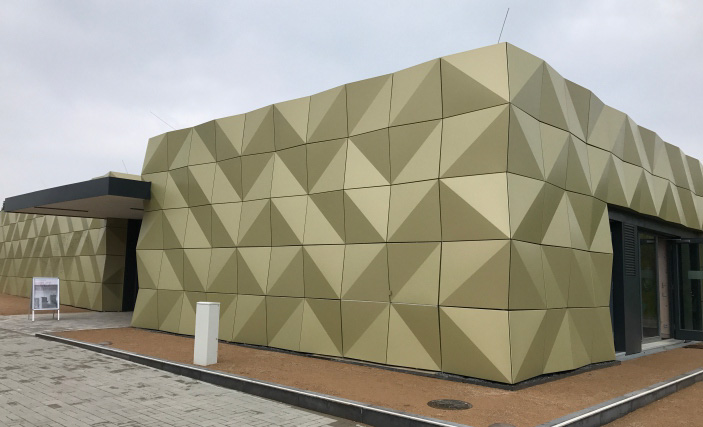 District Information Centre aluminum Wall Cladding Flashclad Cladding Metal Cladding Details.jpg