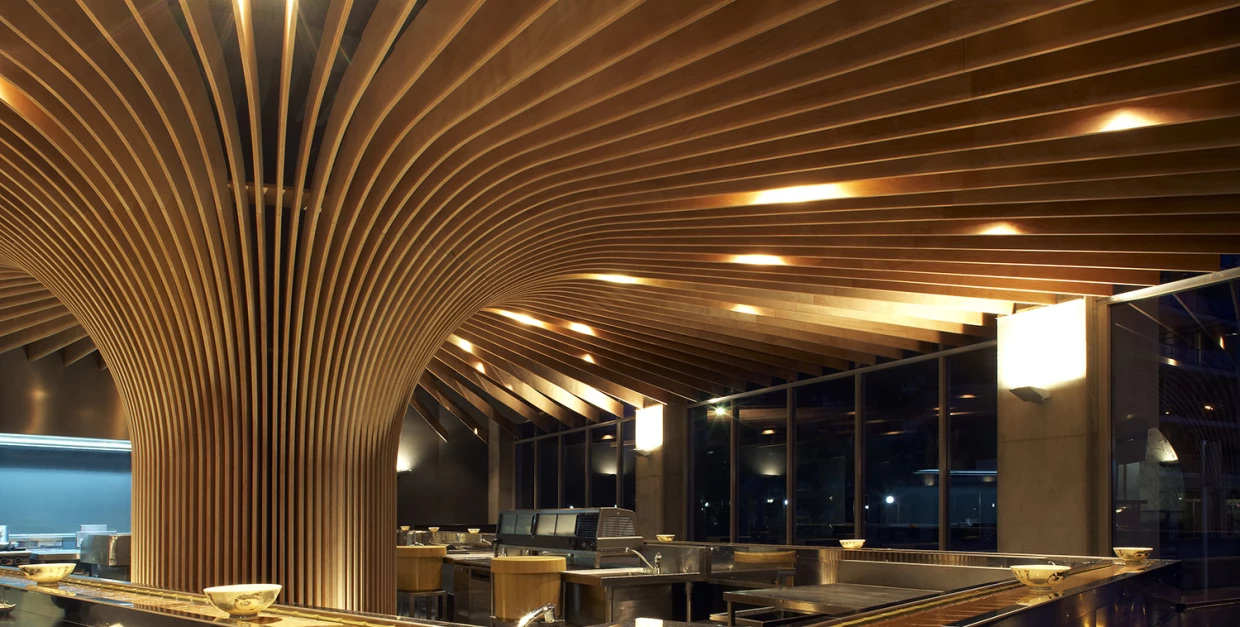 Aluminum Tree Design Ceiling: Blending Nature with Modern Architecture