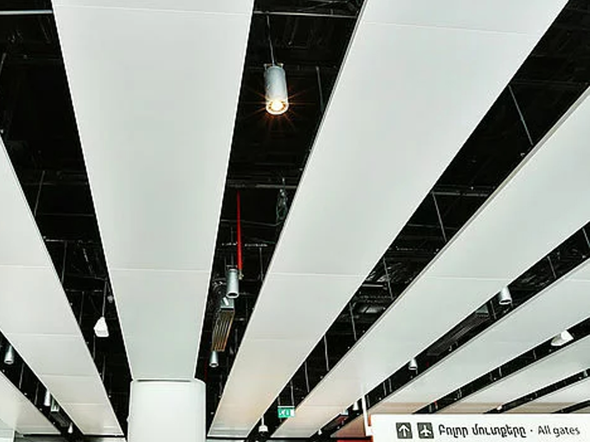  International Airport Metal Aluminum Ceiling Customized Ceiling Aluminum False Ceiling Panel