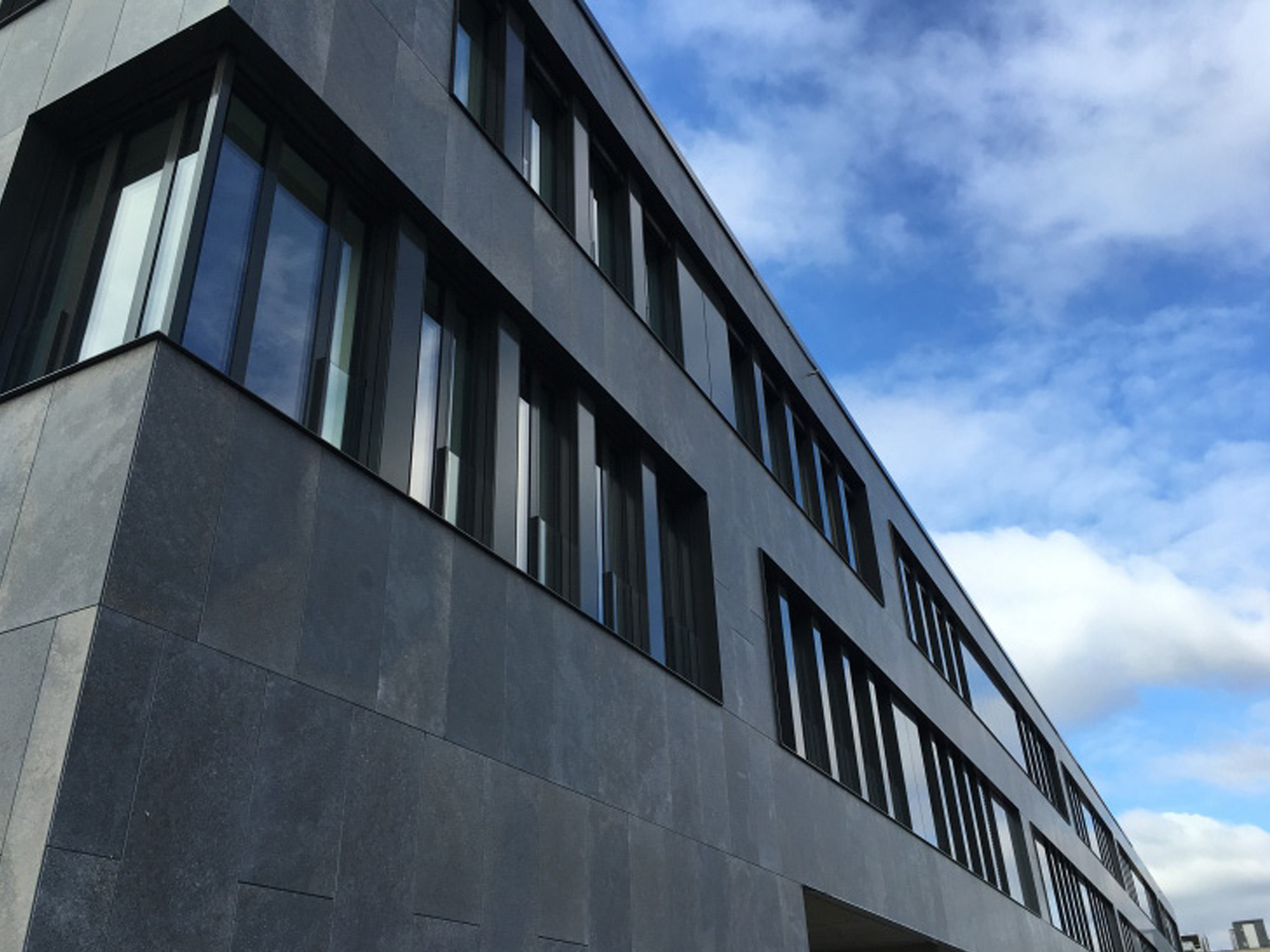 Post Office Luxemburg Aluminium Wall Cladding Systems Metal Wall Cladding Acm Cladding