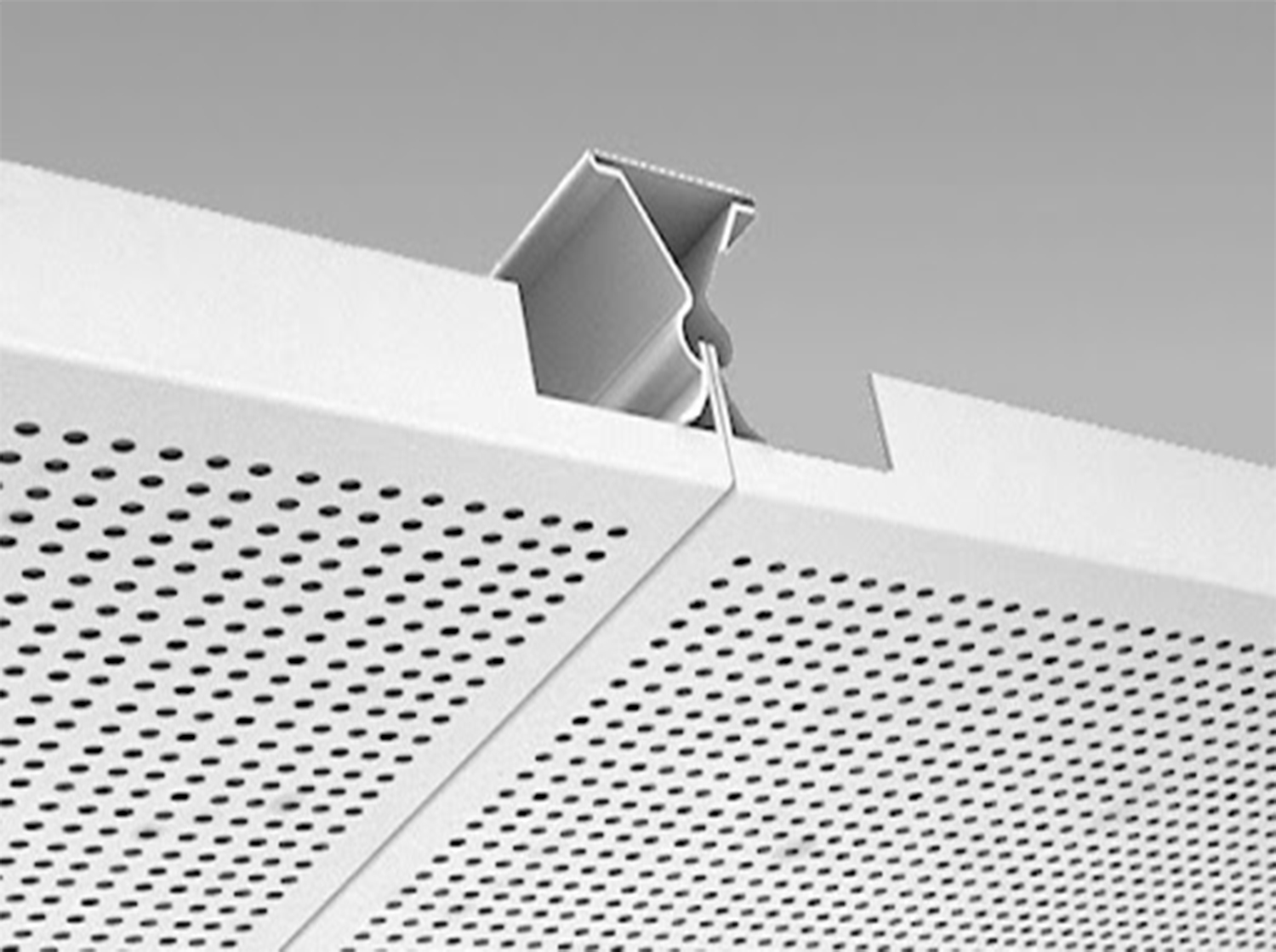 Aluminum Perforated Clip-In Ceiling Systems: Balancing Aesthetics and Functionality