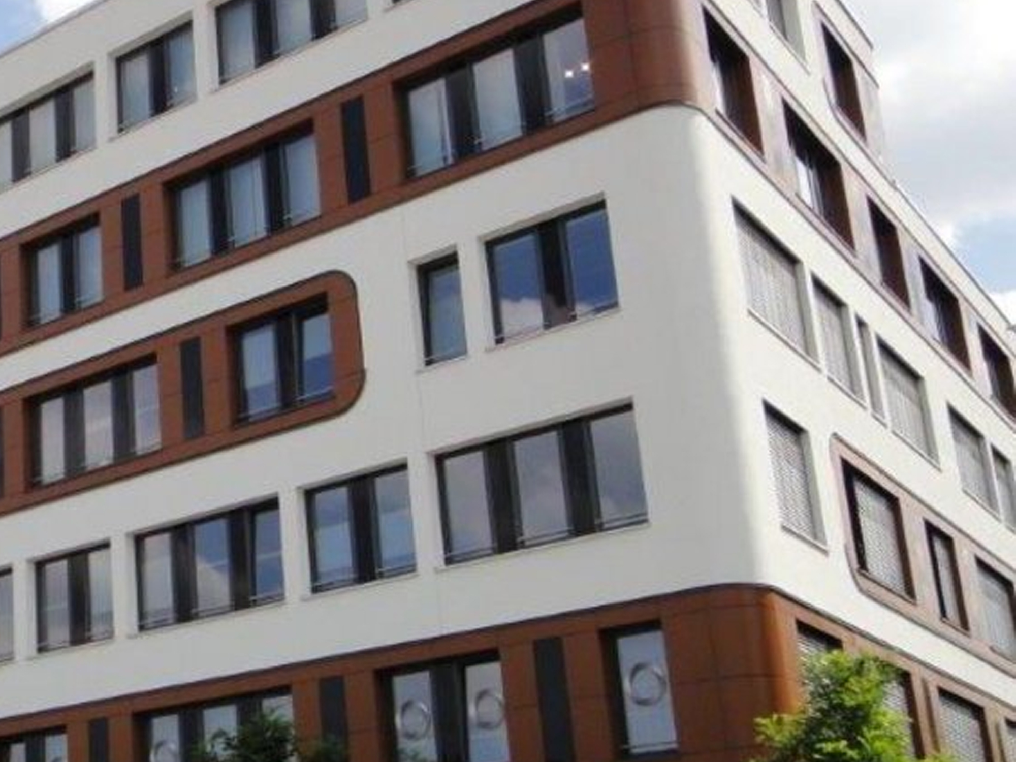 NuOffice Domagkstrasse Aluminium Wall Cladding Systems METAL PANELS Acm Cladding