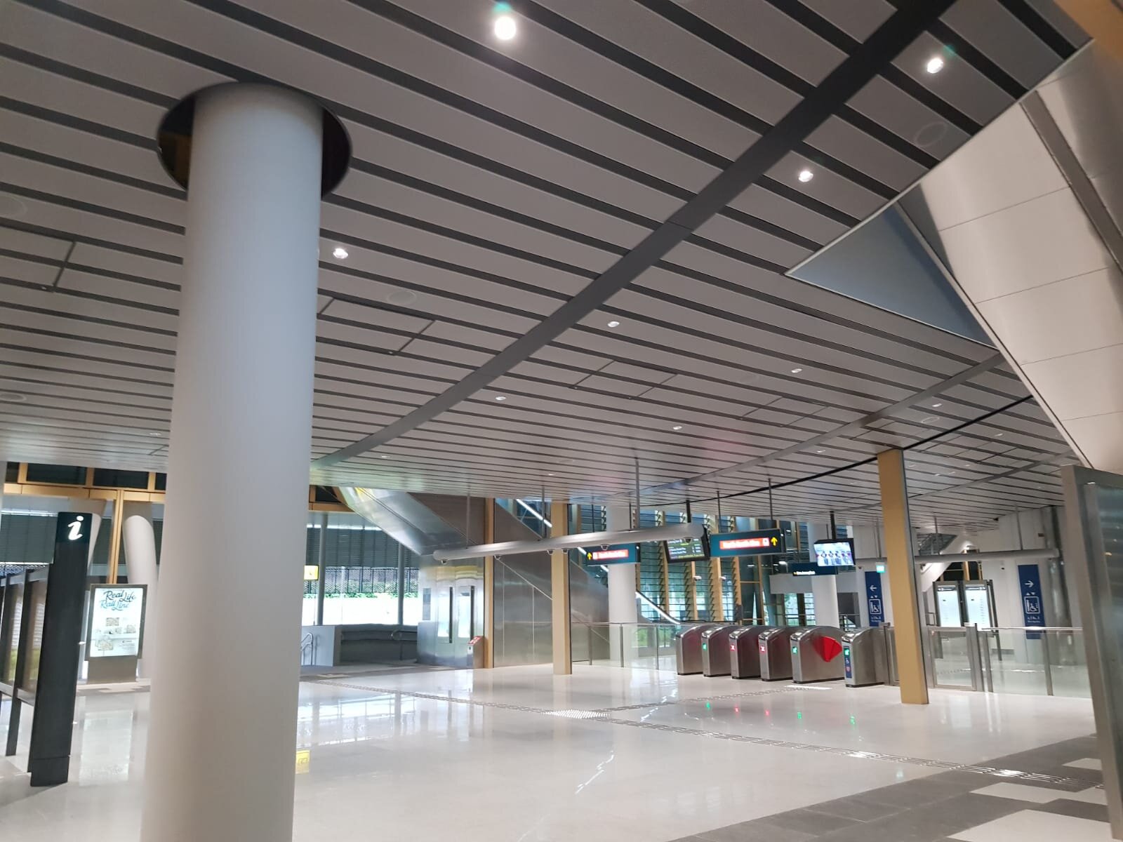 Transforming Metro Stations with Innovative Metal Ceiling Panel