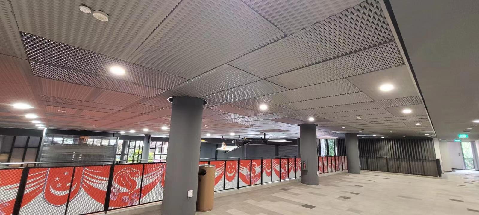 Singapore Jurong Spring Community Center Mesh Ceiling & Mesh Railing.jpg