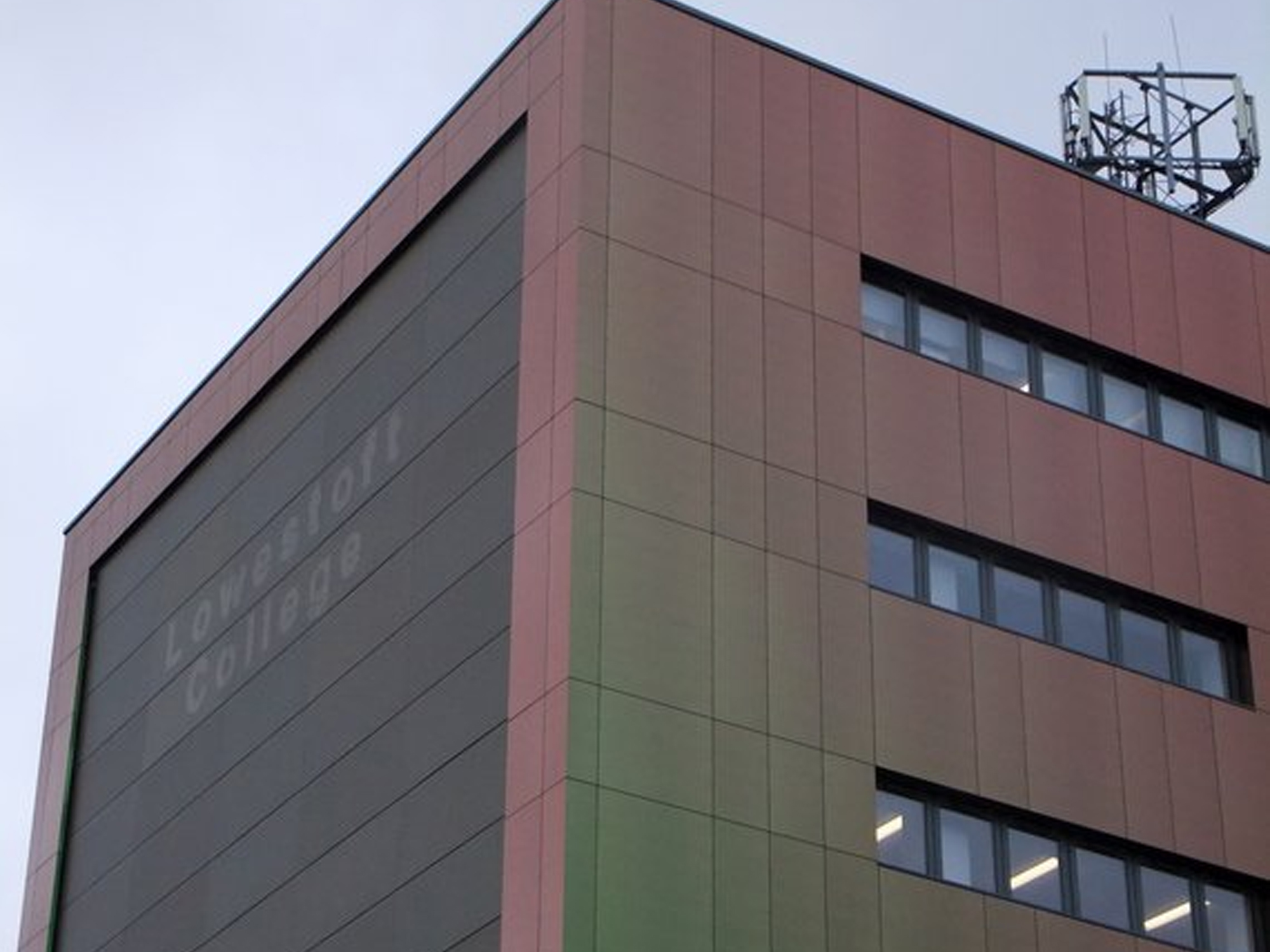  Lowestoft College Flashclad Cladding Aluminum Wall Cladding Acm Cladding