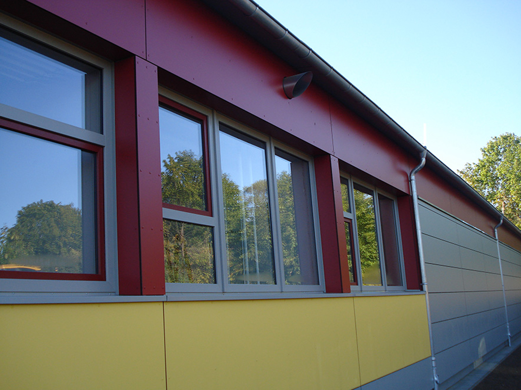 Sportforum Metal Cladding Details Acm Cladding Aluminium Wall Cladding Systems