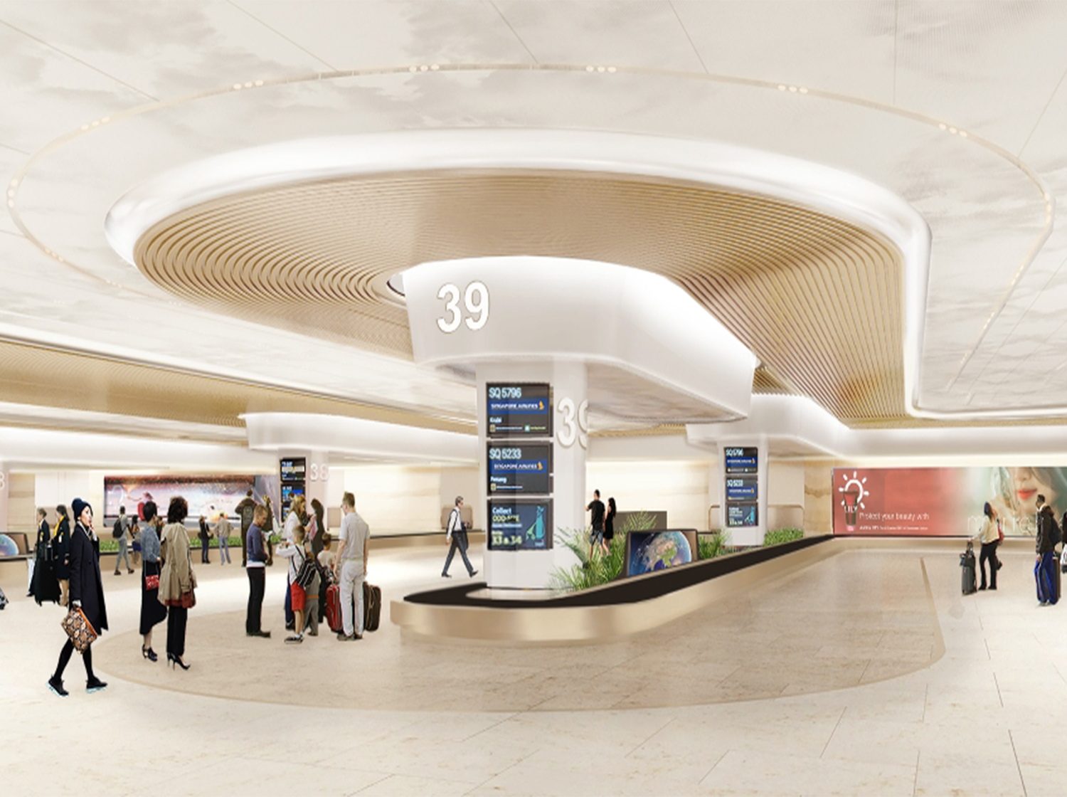 Innovative Design: The Ceiling at Singapore Changi Airport Terminal 2