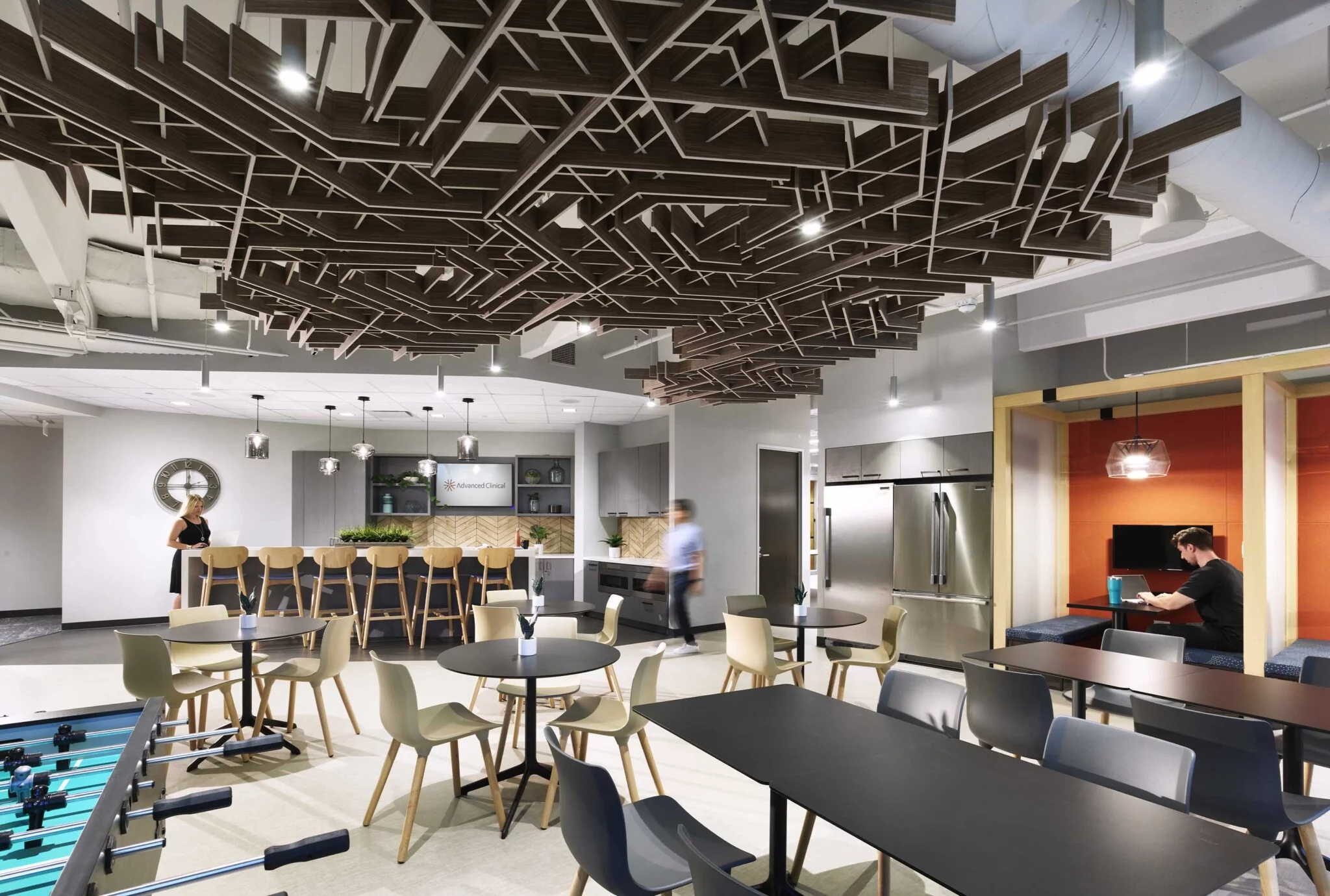 Transforming Interiors with Irregular Metal Baffle Ceiling Tiles