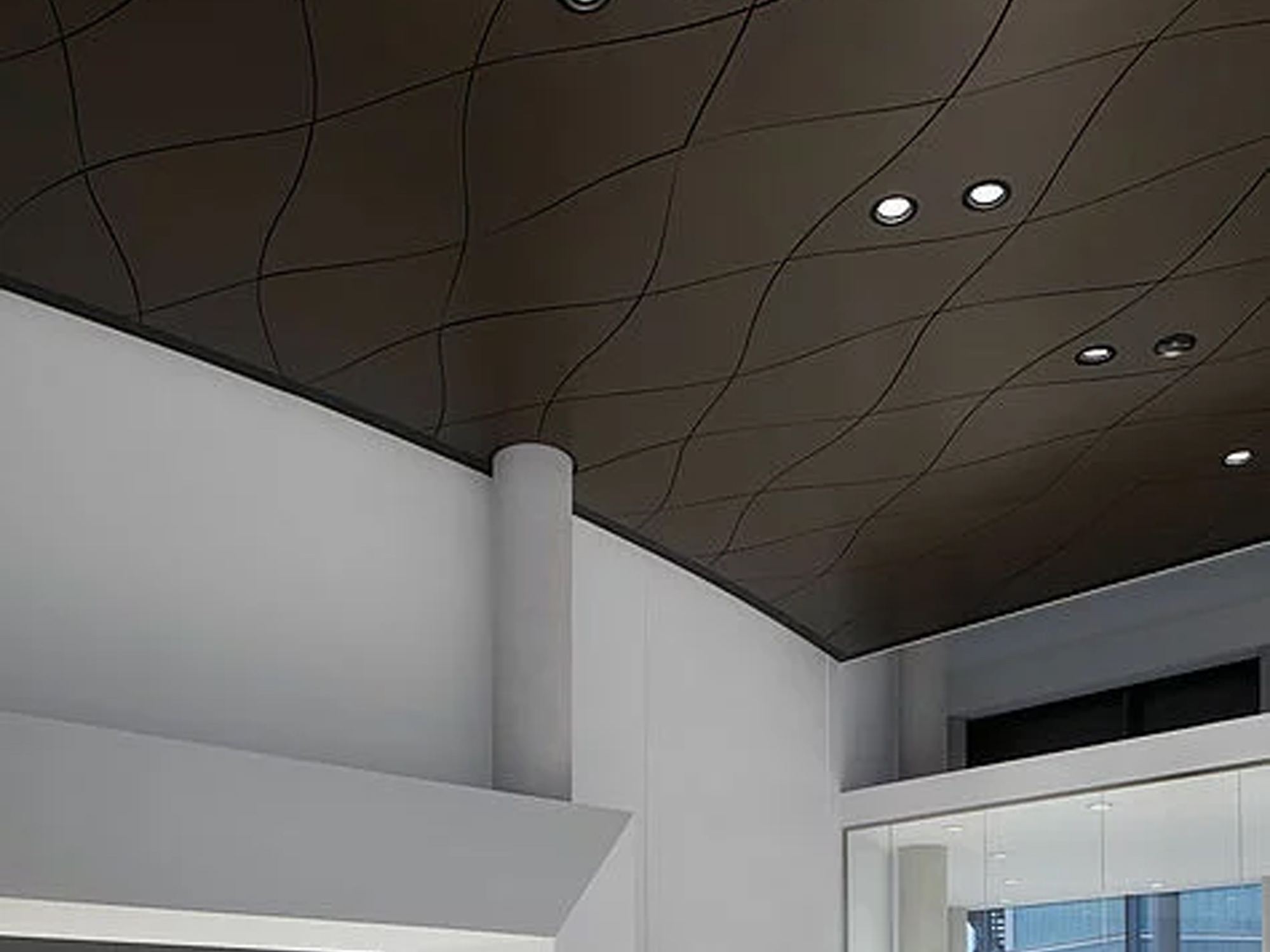 Flagship-Store Aluminum False Ceiling Panel Metal Aluminum Ceiling aluminum panel