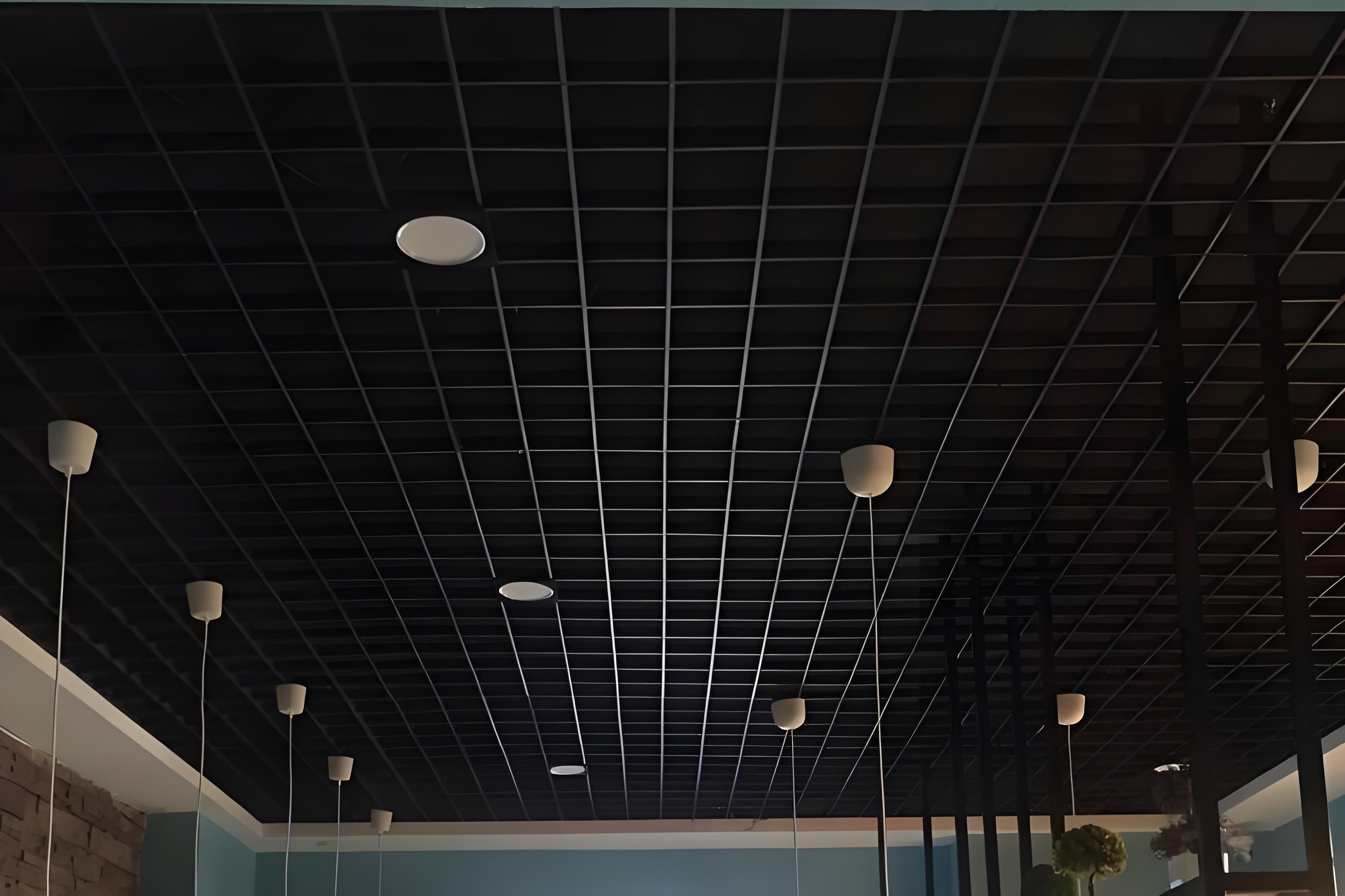 Elevating Interior Spaces with Suspended Metal Mesh Ceiling Panels