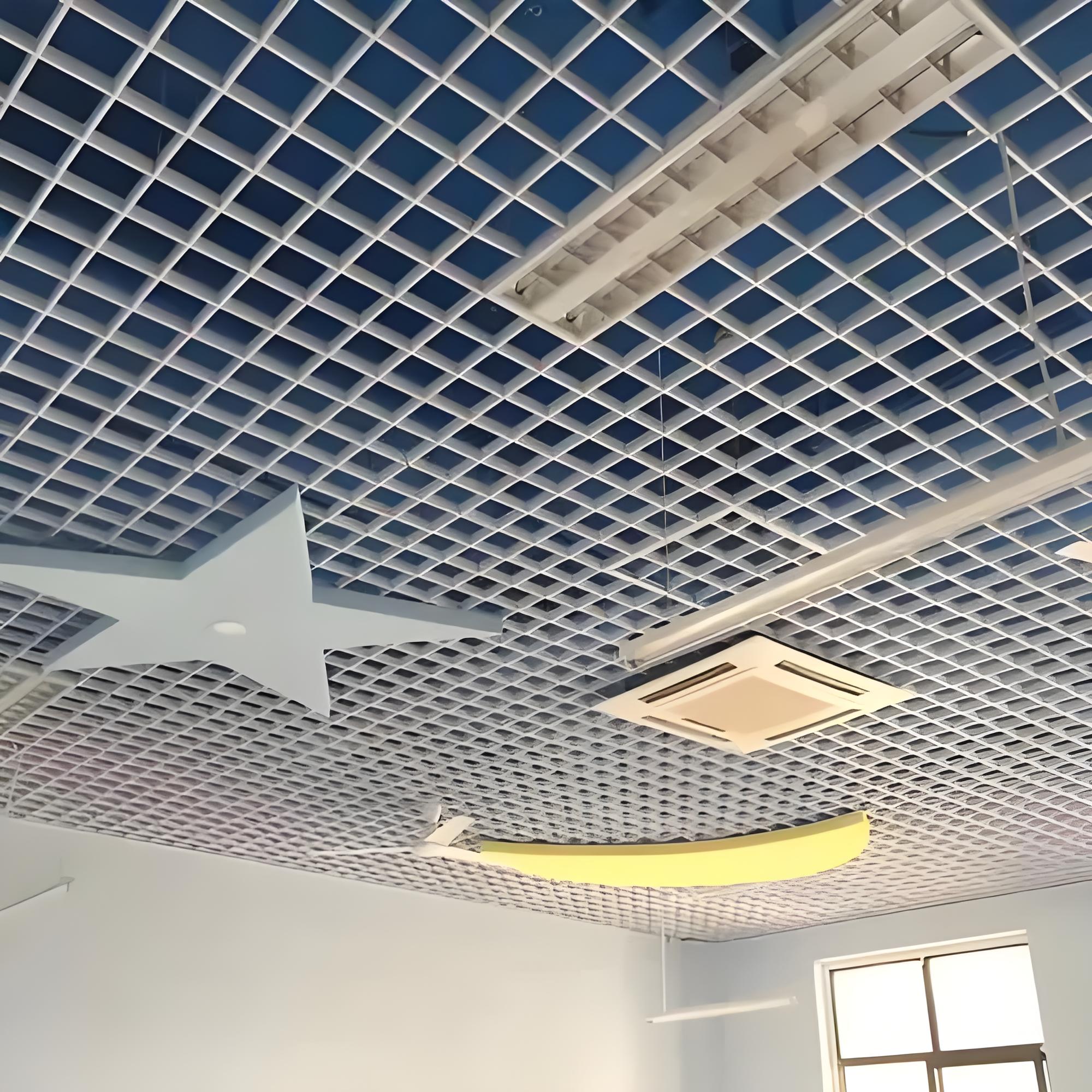 How Suspended Metal Mesh Ceiling Panels Transform Interiors