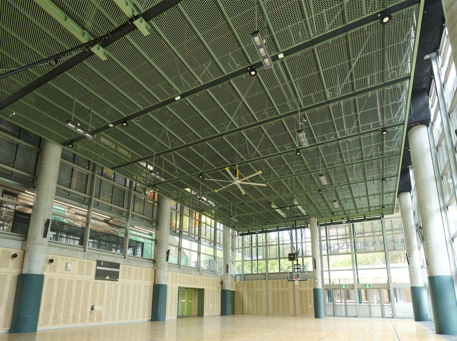 The Benefits of Aluminum Mesh Ceilings for Gymnastic Spaces