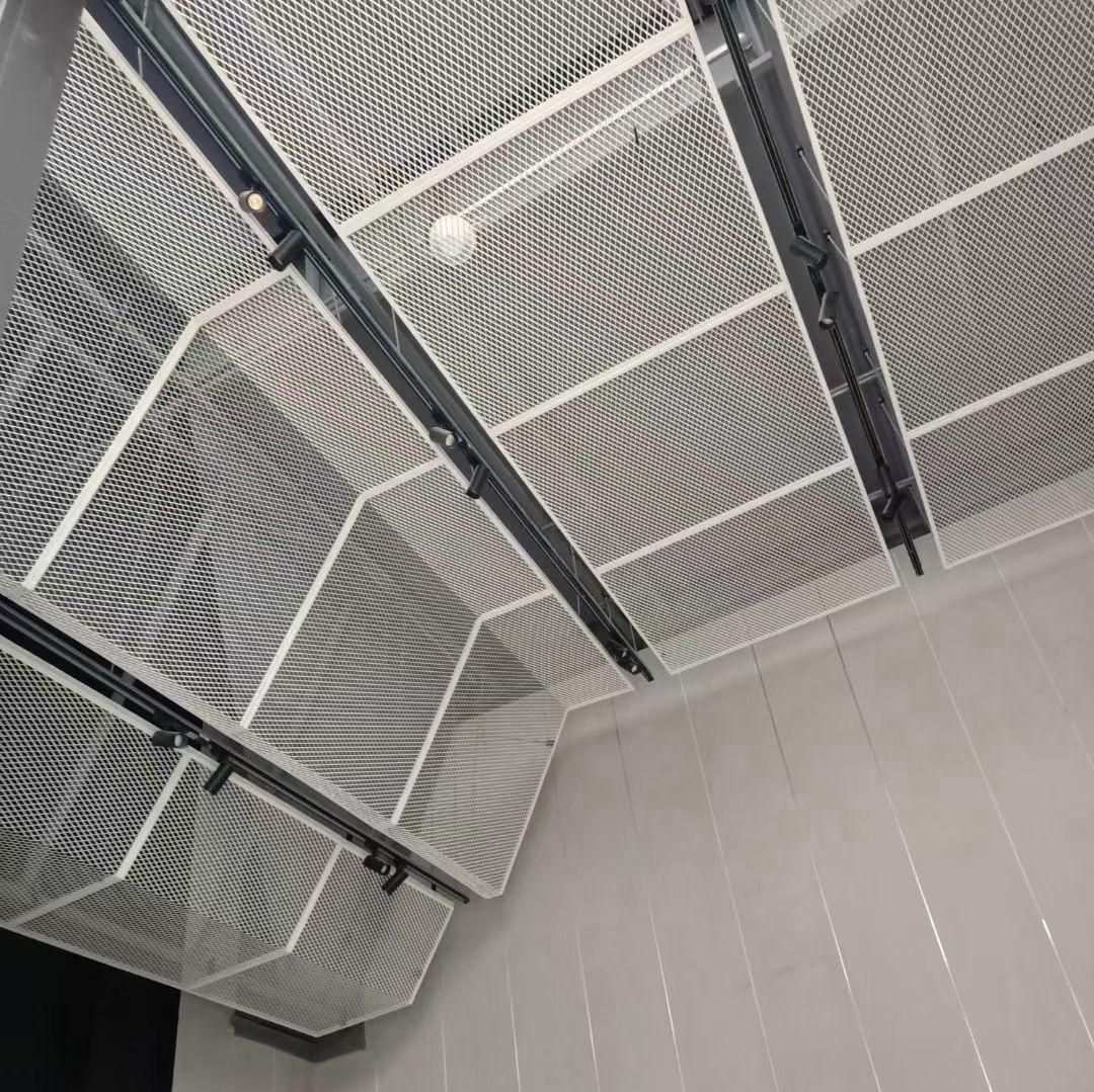 Sustainability and Style with Suspended Perforated Metal Mesh Ceiling Panels