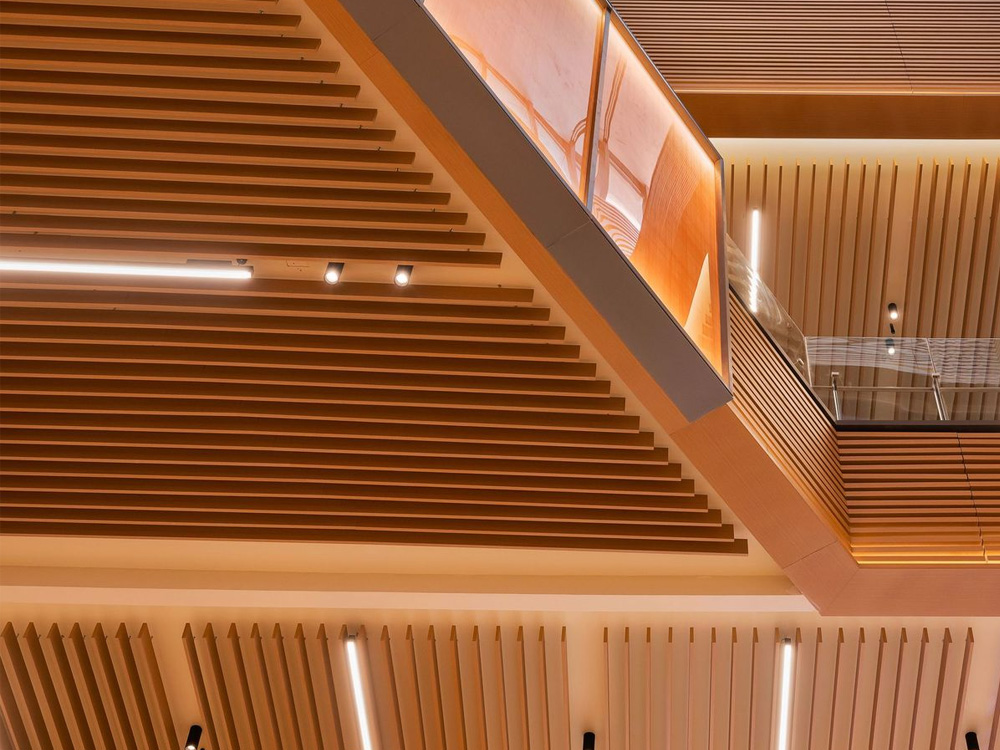 LaLaport Bukit Bintang City Centre, Kuala Lumpu Metal Strip False Aluminum Ceiling