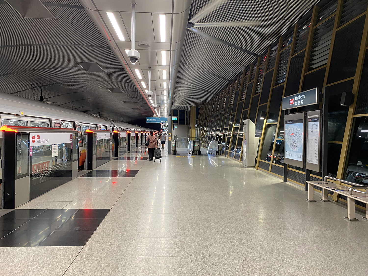 Singapore MRT Canberra Station